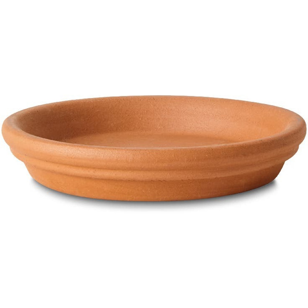 Farfurie ghiveci VERVE Laleh, teracota, D 13 cm, portocaliu