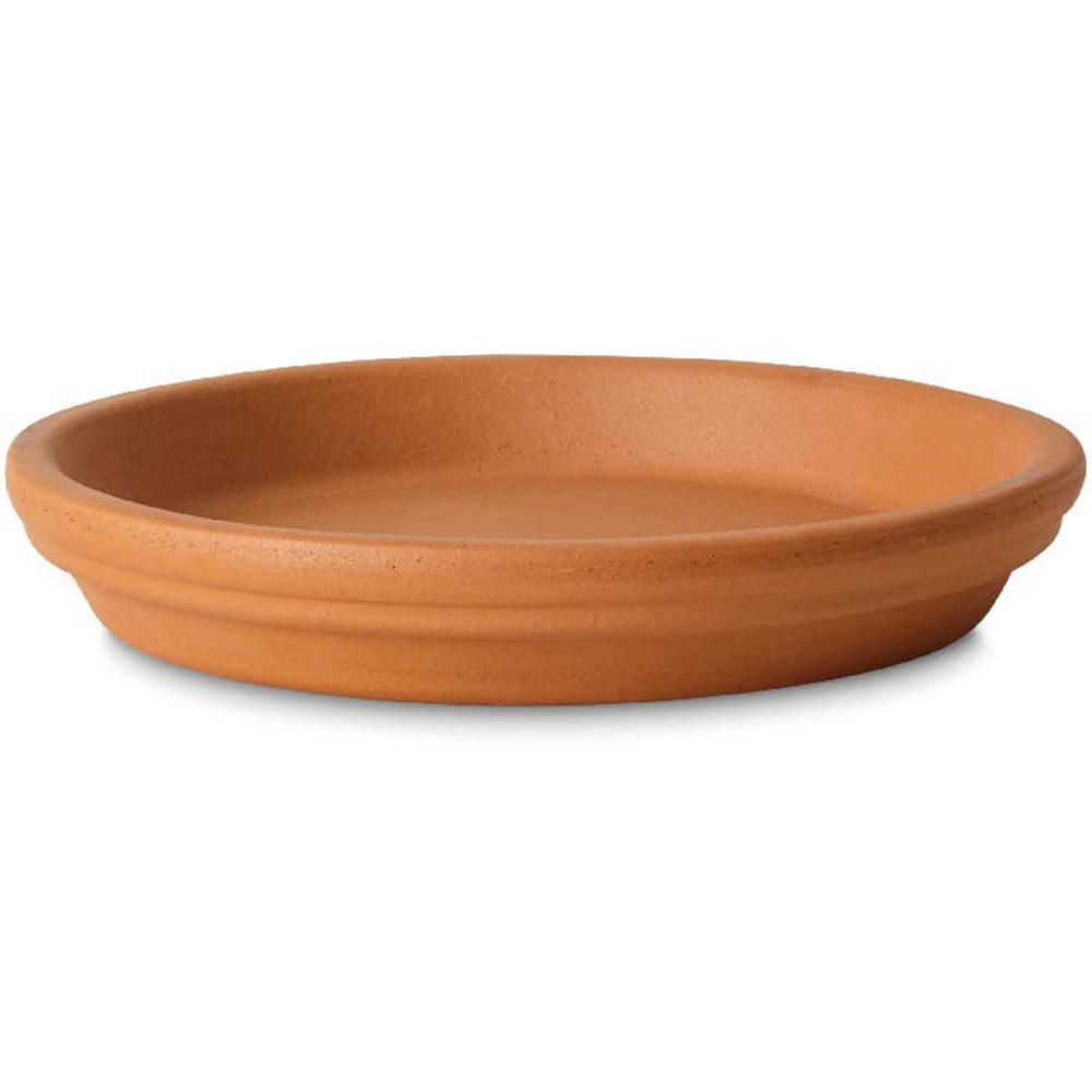 Farfurie ghiveci VERVE Laleh, teracota, D 17.4 cm, portocaliu