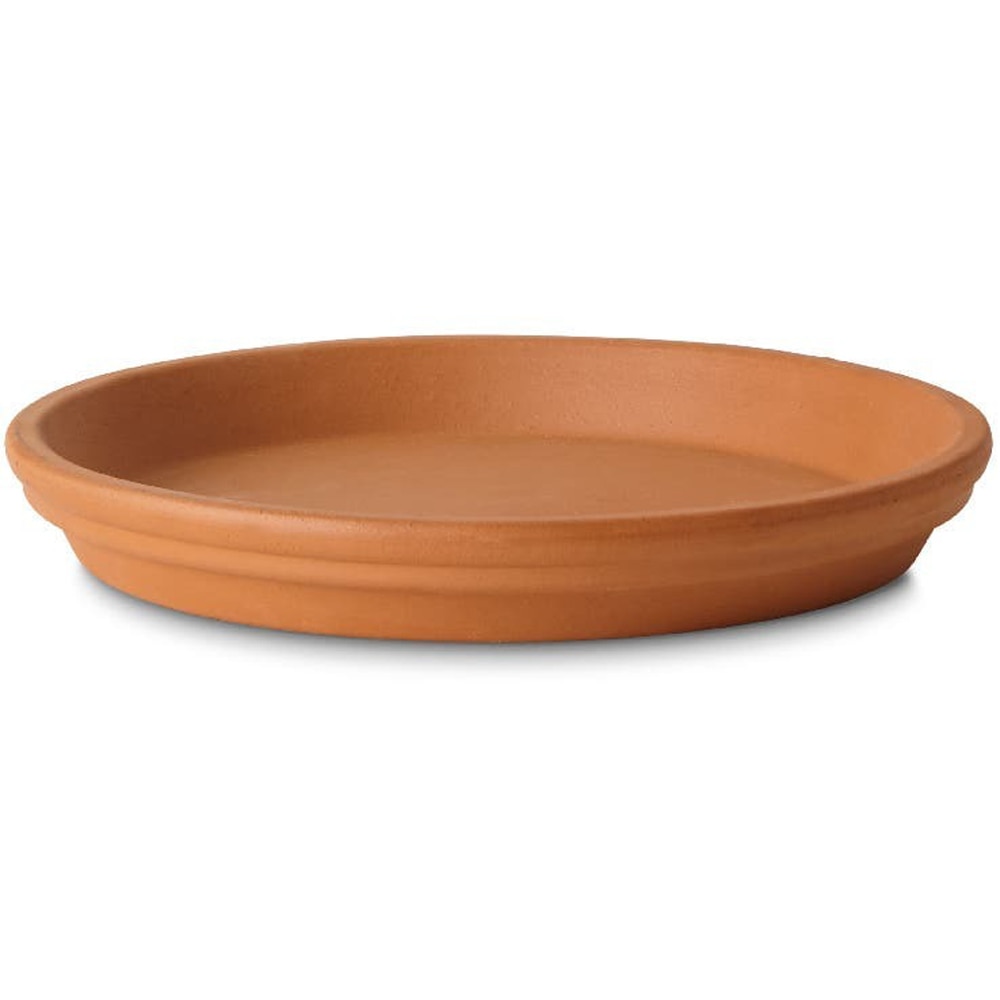 Farfurie ghiveci rotunda VERVE, teracota, 27.7 cm, portocaliu