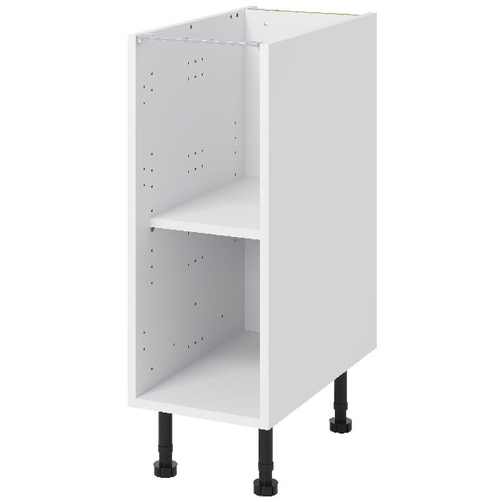 Corp inferior bucatarie GOODHOME Caraway, HDF, 30 x 57 x 87 cm, alb