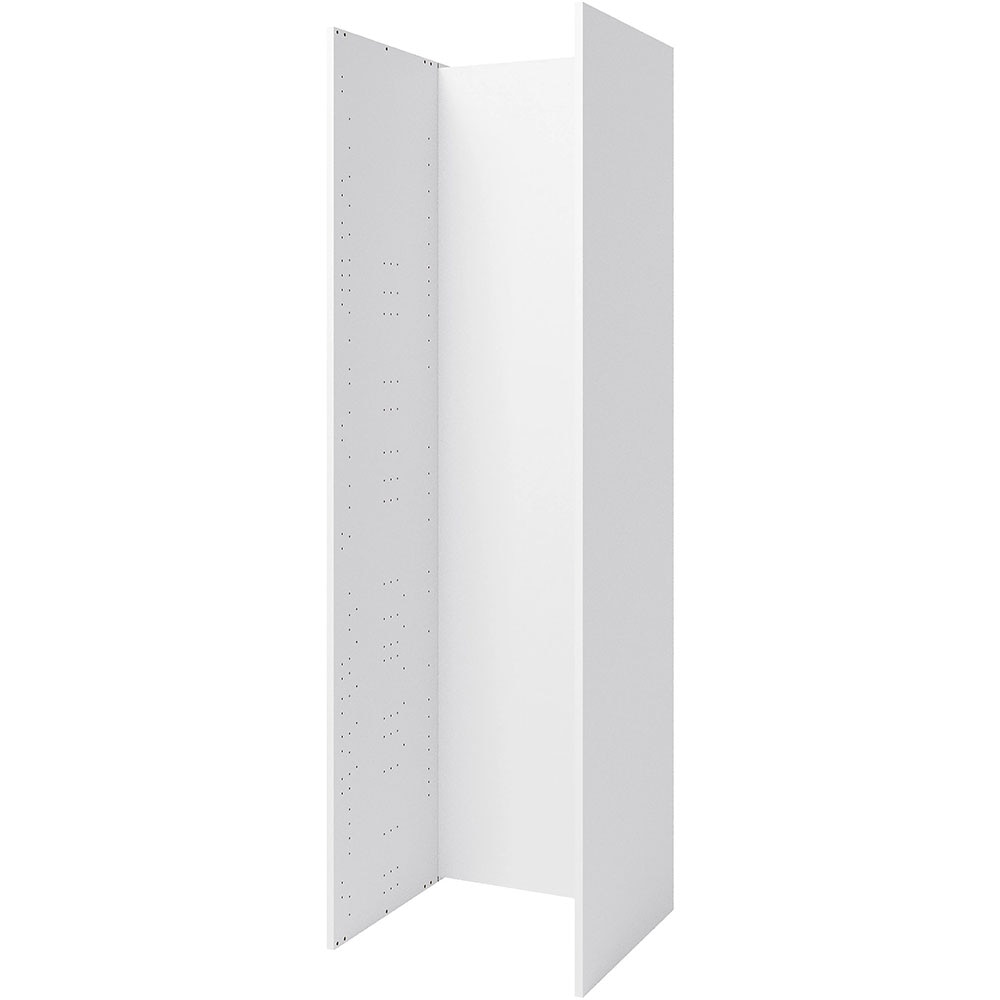 Panouri laterale dulap inalt GoodHome Caraway, 57 x 216 x 1.8 cm, PAL, alb