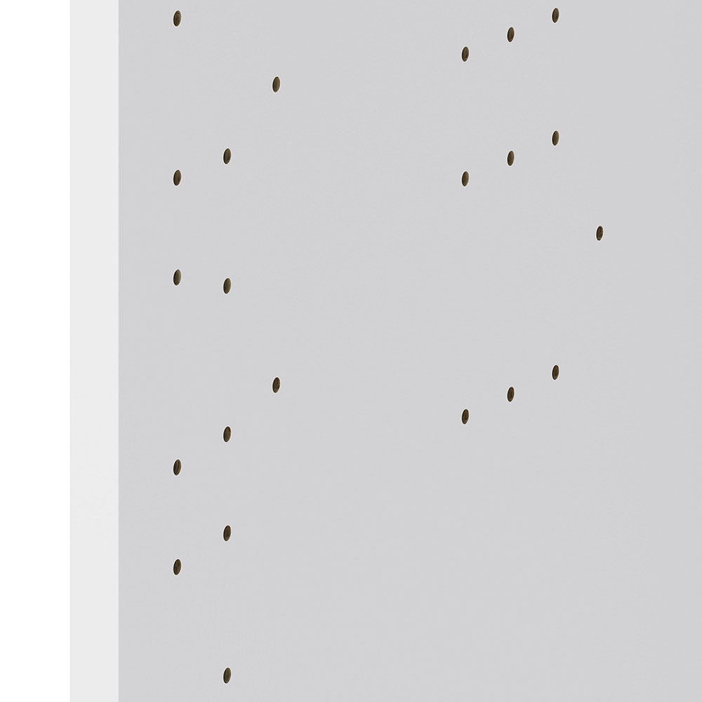Panouri laterale dulap inalt GoodHome Caraway, 57 x 216 x 1.8 cm, PAL, alb