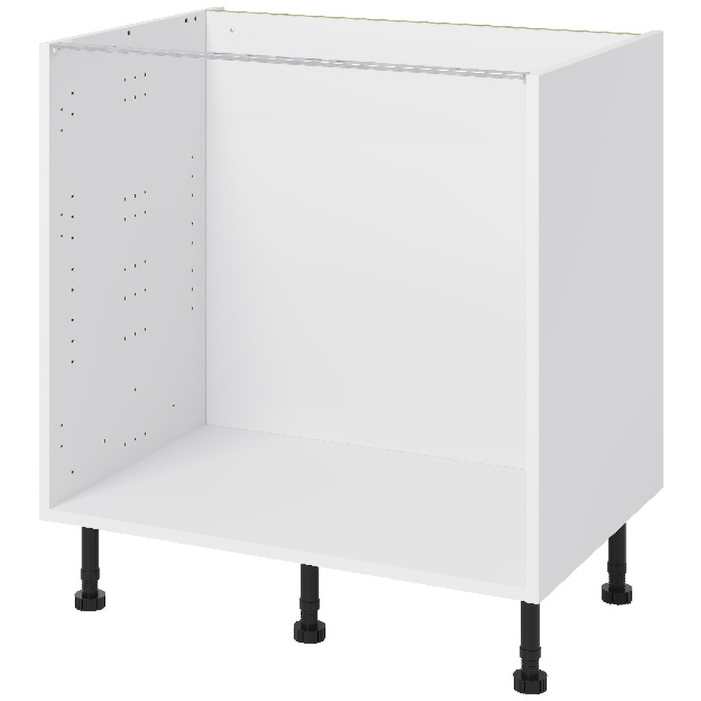 Corp inferior bucatarie GOODHOME Caraway, PAL, 80 x 57 x 72 cm, alb