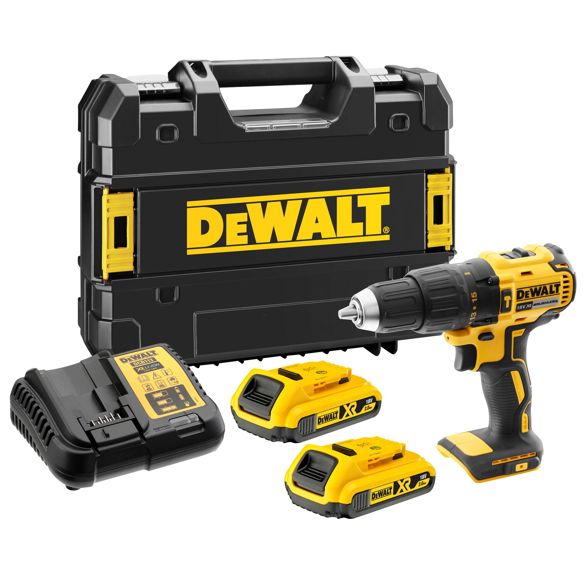 Masina de gaurit si insurubat cu percutie, 2 x 2 ah DeWalt Xr DCD778D2T