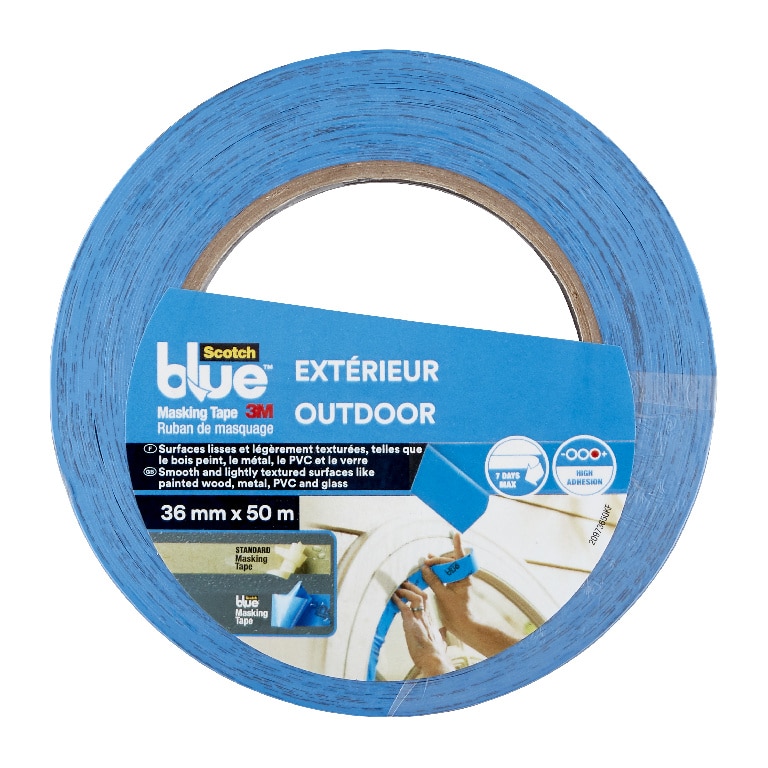 Banda mascare 3.6 cm x 50 m Albastru  Scotch