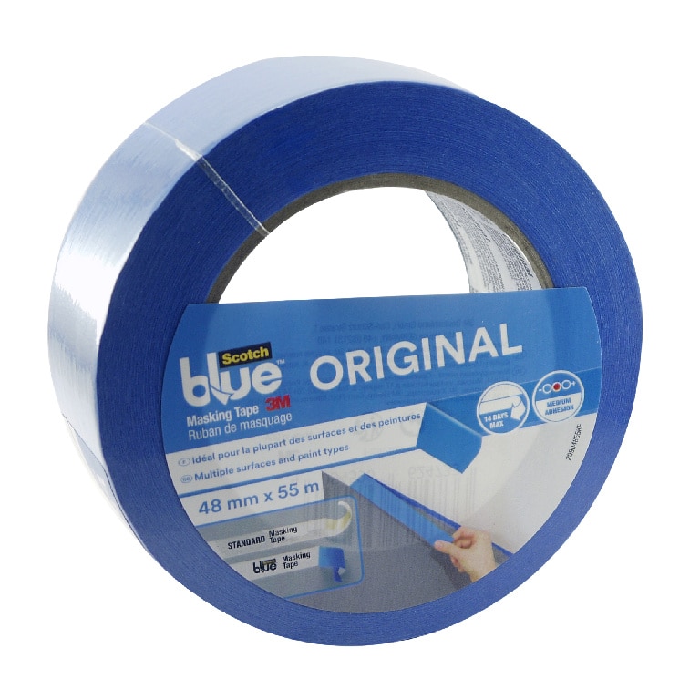 Banda mascare 4.8 cm x 55 m Albastru  Scotch