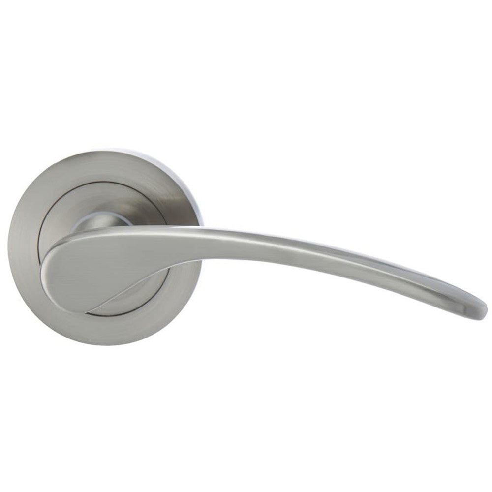 Maner usa cu rozeta COLOURS, aluminiu, argintiu