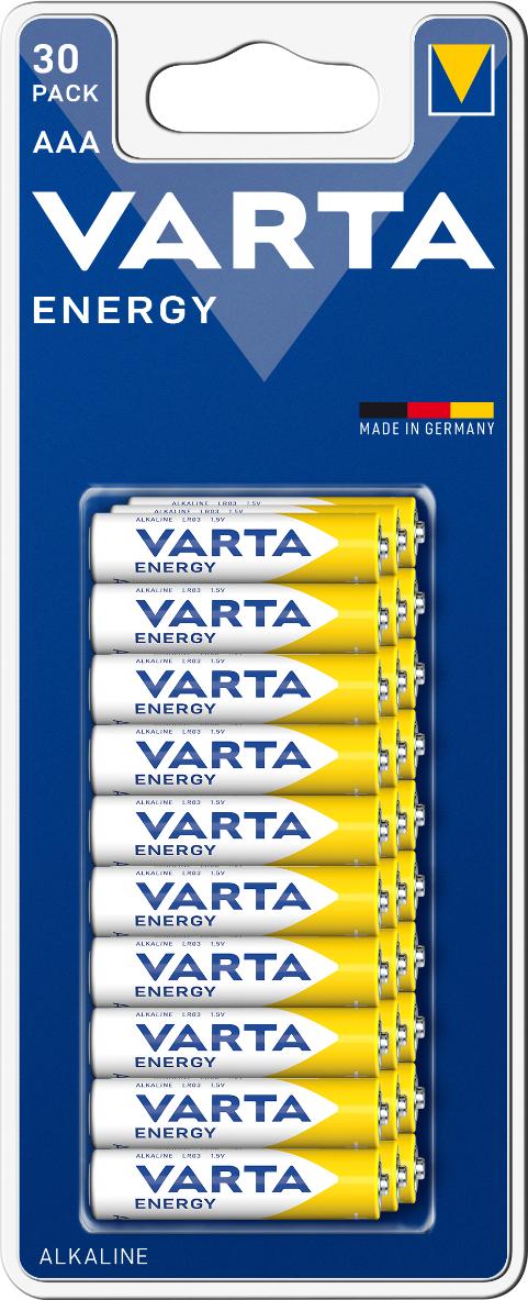 Baterii Varta Energy, AAA, 30 bucati
