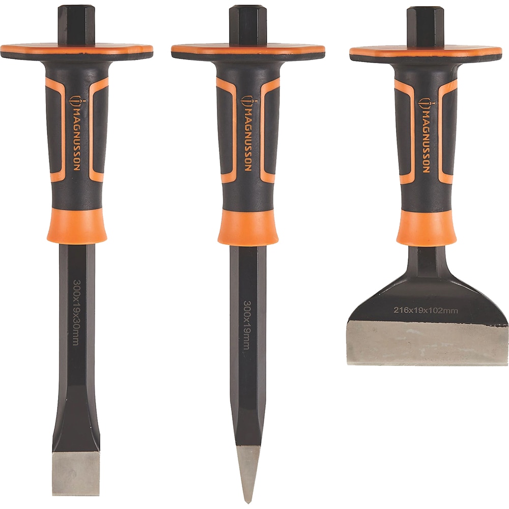 Set 3 dalti MAGNUSSON 100646191, 19-102mm, otel