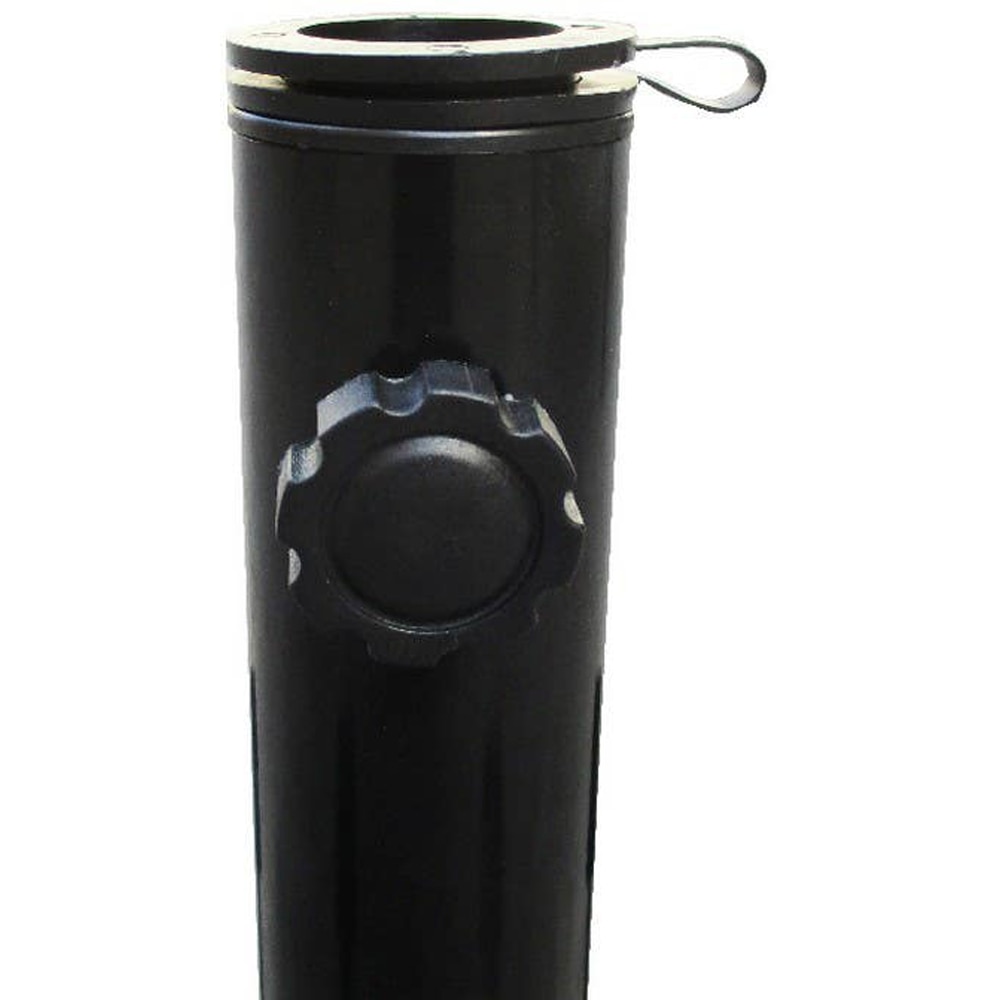 Suport umbrela, metal, 32.5 cm, negru