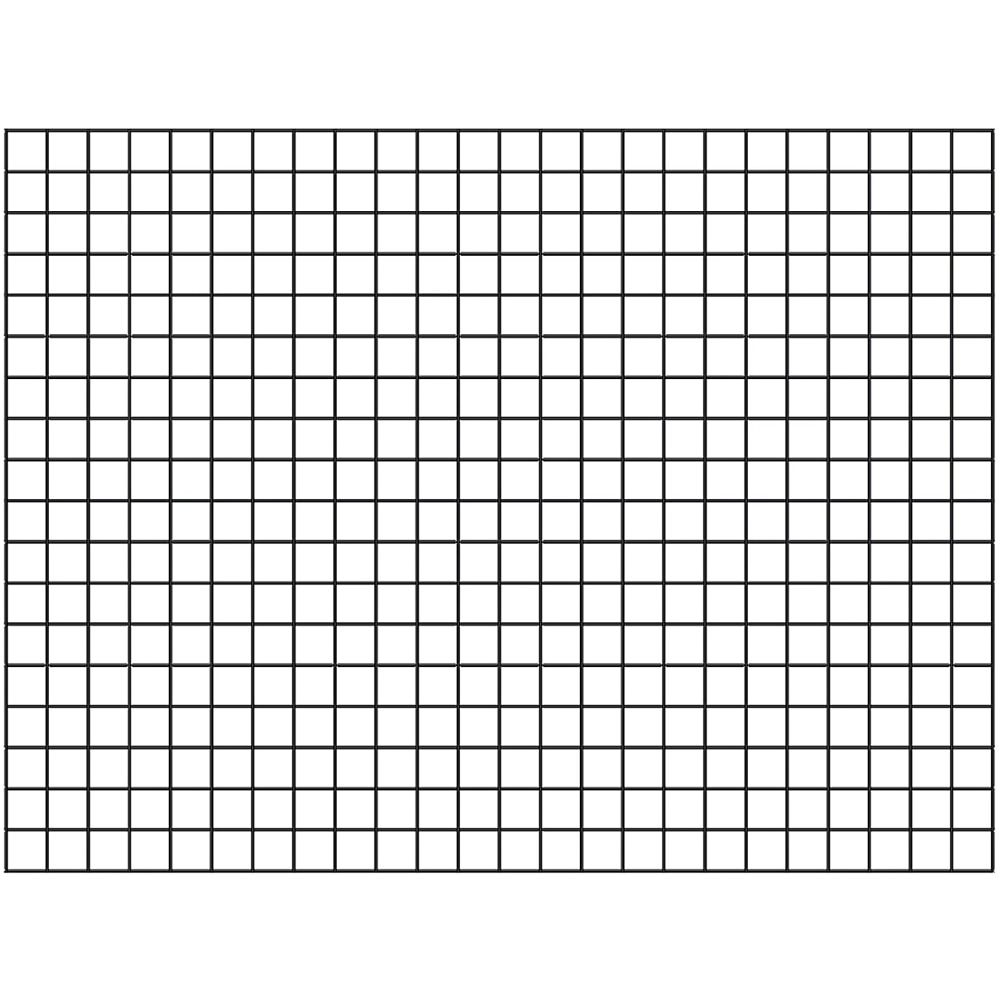 Spalier de gradina, 120 x 90 cm, otel, negru