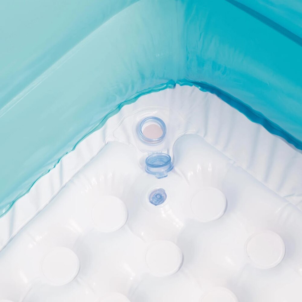 Piscina gonflabila tip baldachin BESTWAY, patrata, 140 x 140 x 114 cm, 265 l, multicolor