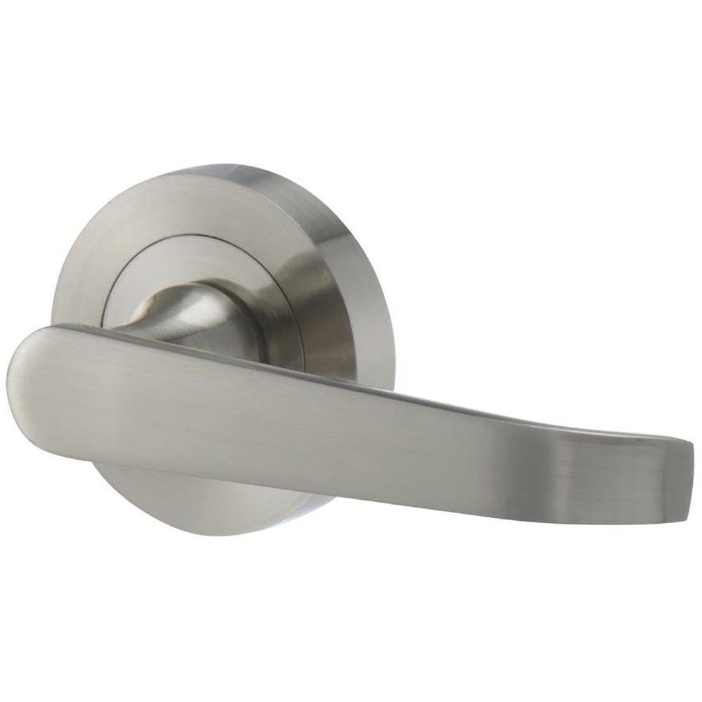 Maner usa cu rozeta COLOURS, otel, argintiu