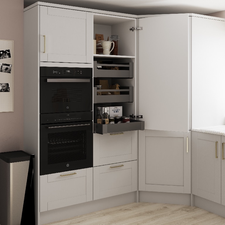 Sertar GOODHOME, 46 x 10.8 cm, gri antracit