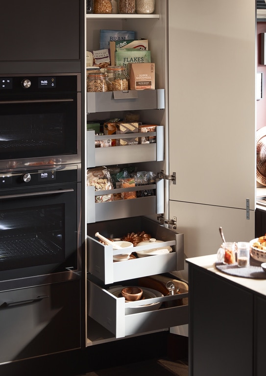 Sertar GoodHome Soto, 60 cm, antracit