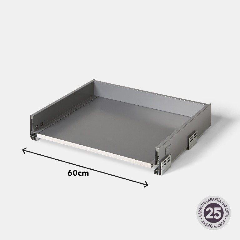 Sertar GoodHome Soto, 60 cm, antracit