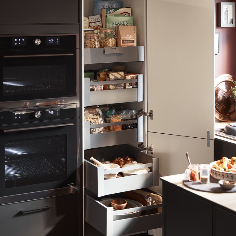 Sertar GoodHome Soto, 60 cm, antracit