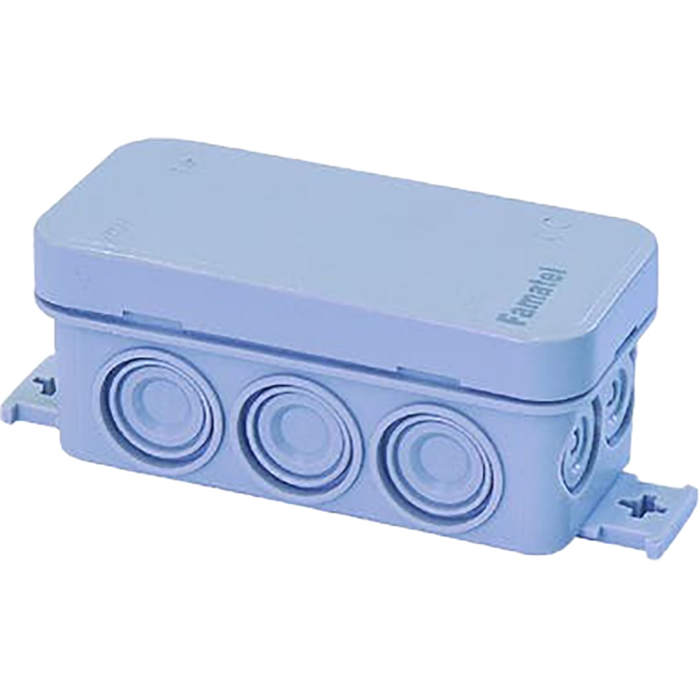 Doza DIALL, 8 x 4 x 4.3 cm, IP55, ABS, albastru 