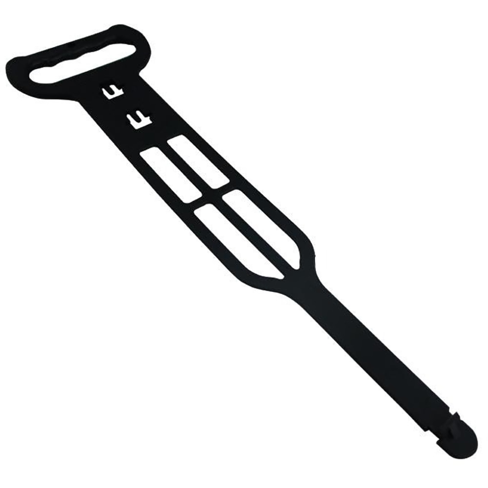 Suport din plastic pentru depozitare cabluri DIALL, plastic, negru