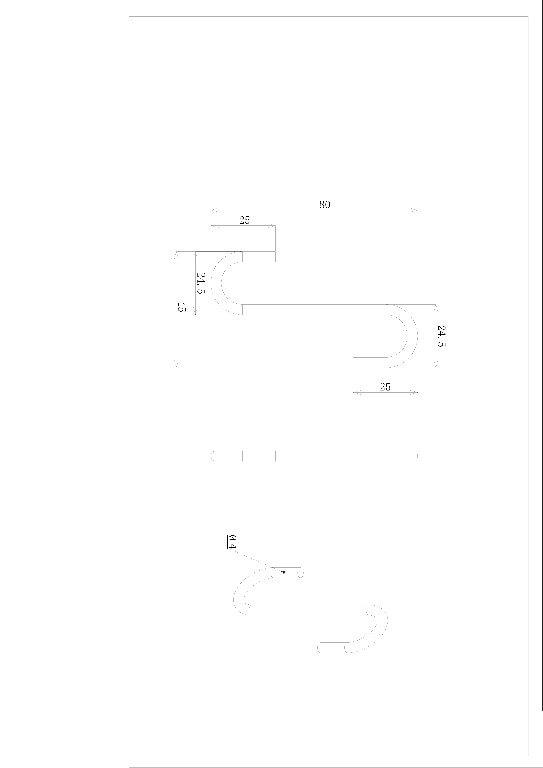 Carlige GOODHOME Datil, 6 bucati