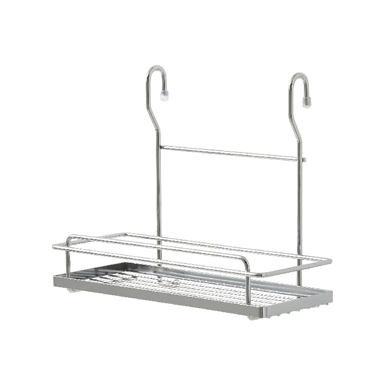 Suport organizator pentru bucatarie Datil GOODHOME, 30 x 15.4 cm, otel, argintiu
