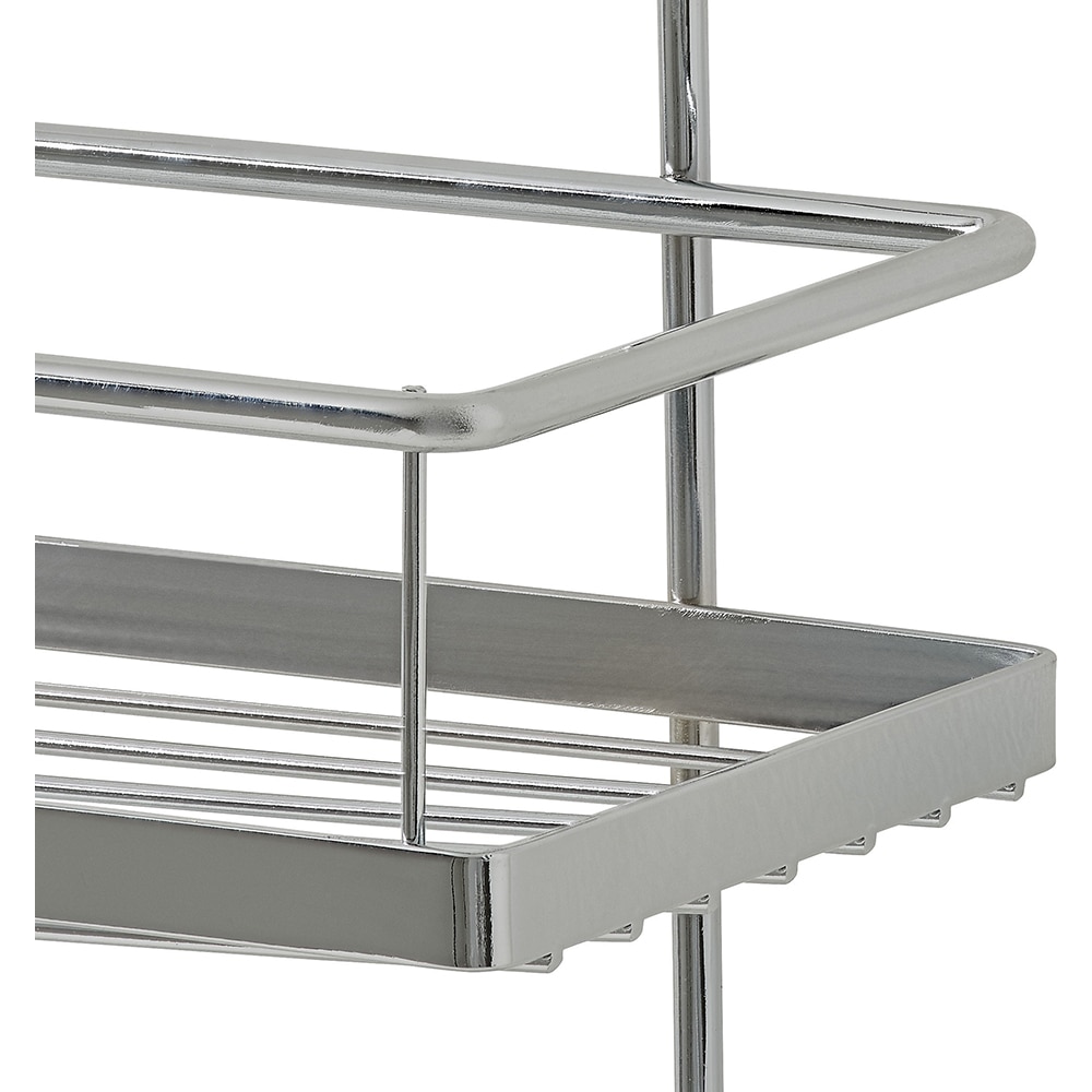 Suport organizator pentru bucatarie Datil GOODHOME, 30 x 15.4 cm, otel, argintiu