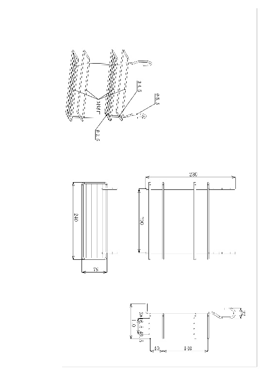 Raft metalic suspendat DIALL