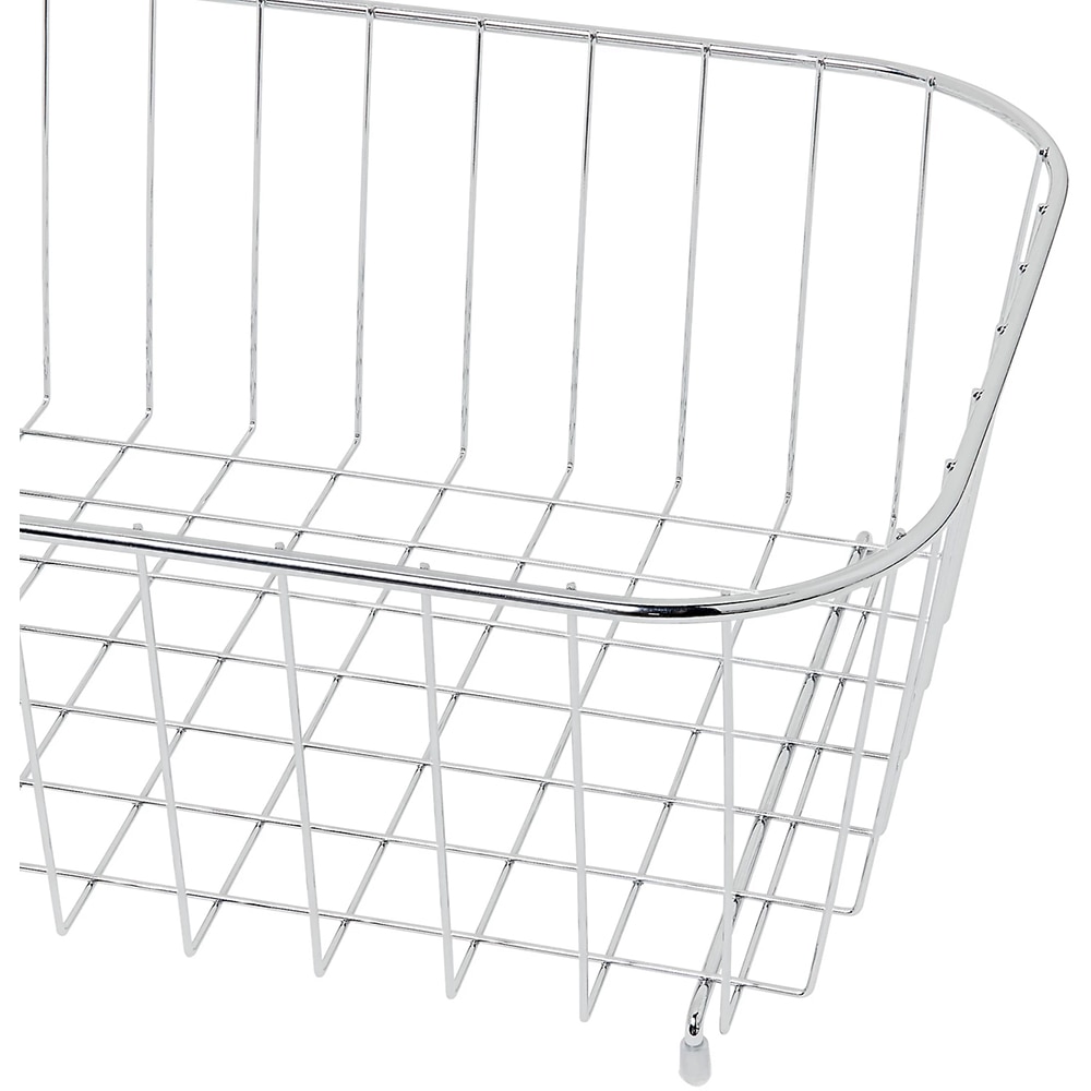 Cos metalic chiuveta GOODHOME Datil, otel, 35.5 x 26.5 x 10 cm, argintiu