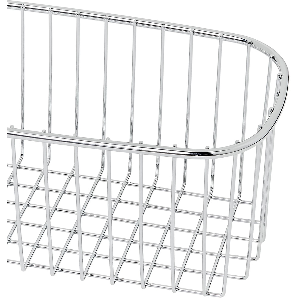 Cos metalic chiuveta GOODHOME Datil, otel, 27 x 11.9 x 10 cm, argintiu