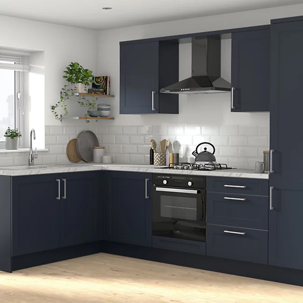 Front usa GOODHOME Artemisia, MDF, 59.7 x 71.5 x 1.8 cm, albastru