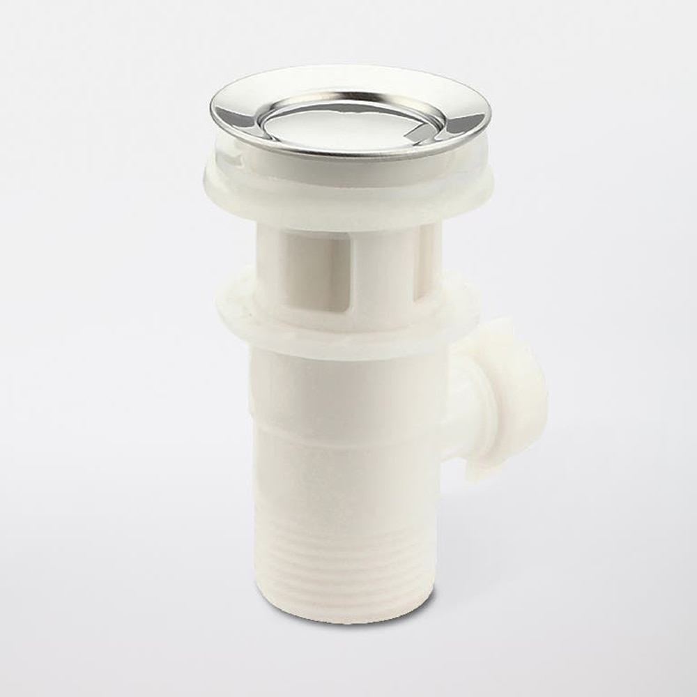 Baterie lavoar GOODHOME Grenvik, dublu comanda, metal, argintiu