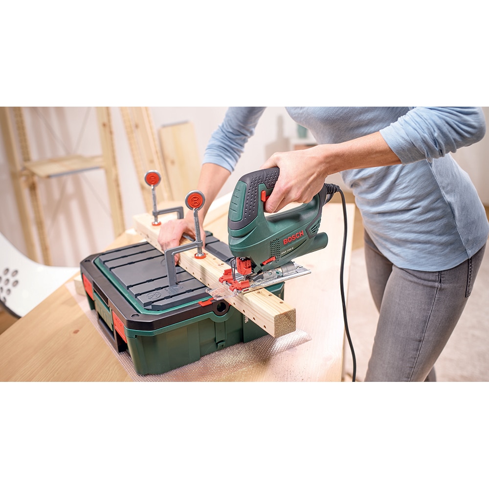 Fierastrau pendular BOSCH PST 700 E, 500W, 3000SPM, adancime 50mm, cutie plastic