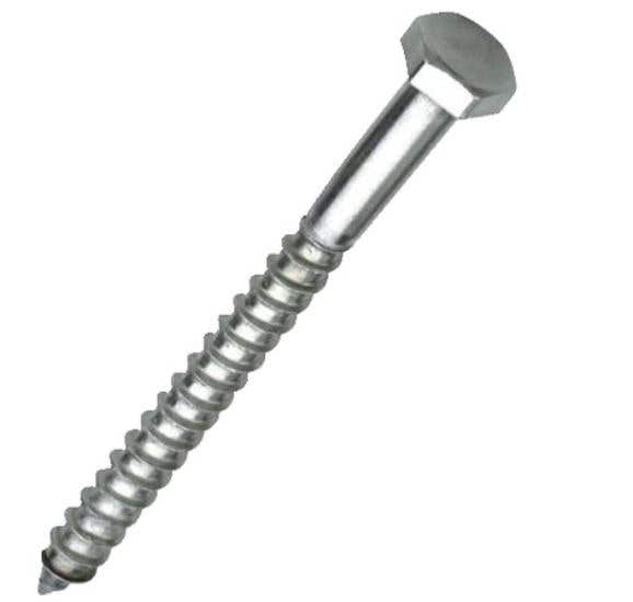 Surub cap hexagonal - din 571, zp 6 x 30 bucati, DIALL vrac