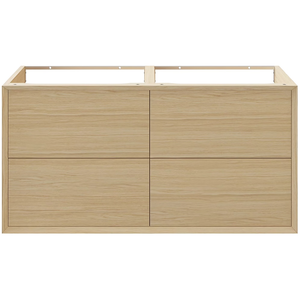 Masca lavoar GoodHome Avela, suspendata, 120 x 45 x 60 cm, stejar