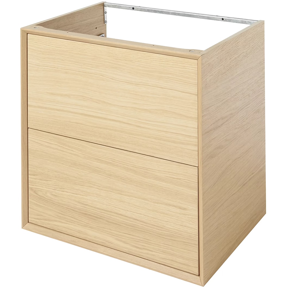 Masca lavoar GoodHome Avela, suspendata, 60 x 45 x 60 cm, stejar