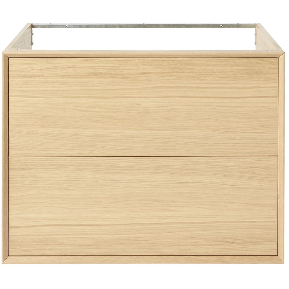 Masca lavoar GoodHome Avela, suspendata, 80 x 45 x 60 cm, stejar