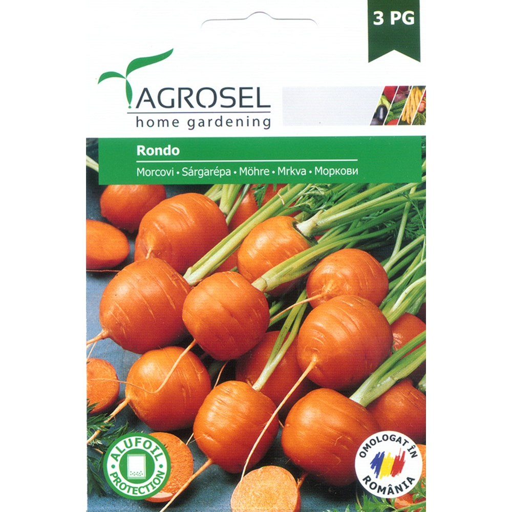 Seminte Morcov Rondo AGROSEL