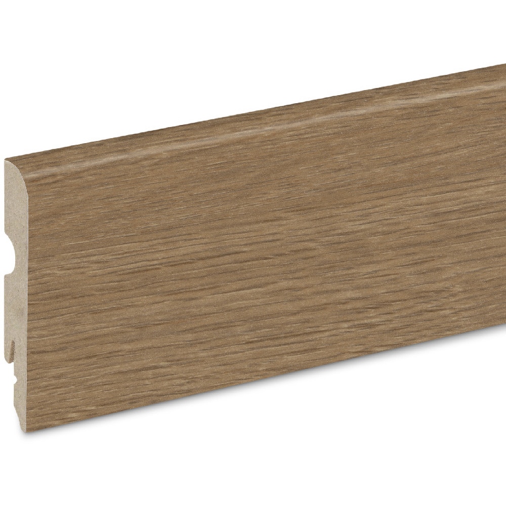 Plinta parchet GOODHOME, MDF, 220 x 8 x 1.3 cm, natur