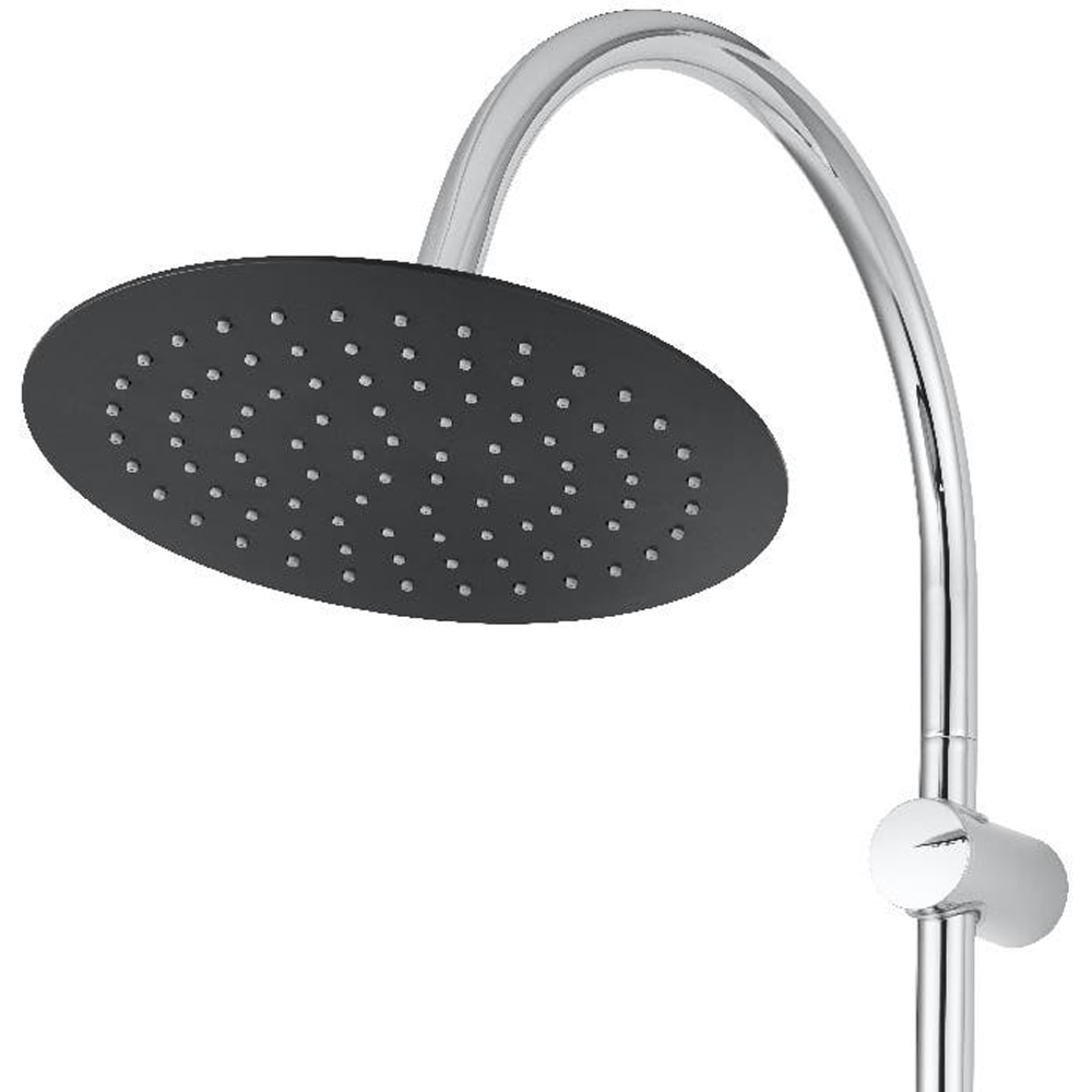 Sistem dus GOODHOME Blyth, 1 functie, argintiu