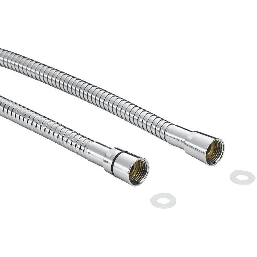 Furtun de dus GOODHOME 100664201, 1.5 m, argintiu