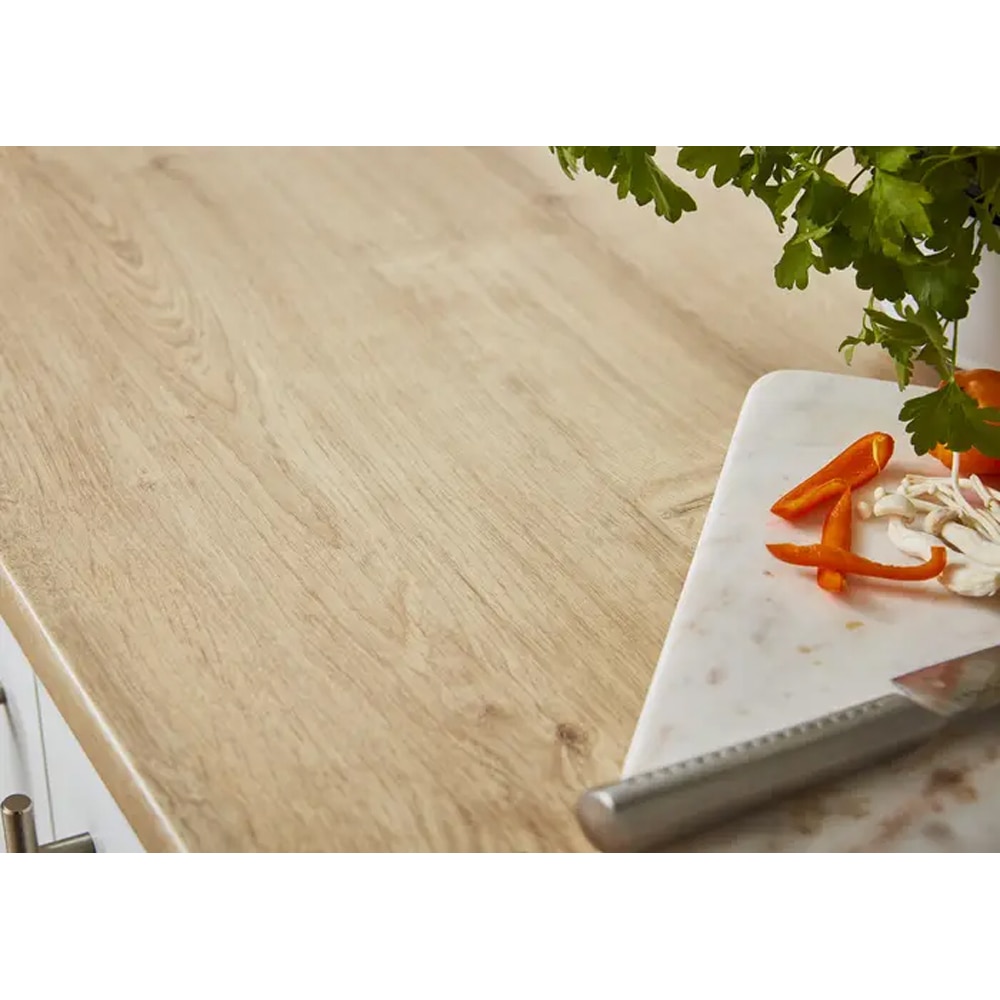 Cant pentru blat GOODHOME, 240 x 3 x 0.5cm, ABS, stejar