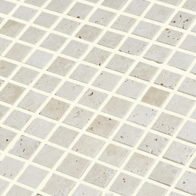 Travertin interior, bej, piatra naturala, patrat, 30.5 x 30.5 cm x 8 mm  GoodHome 