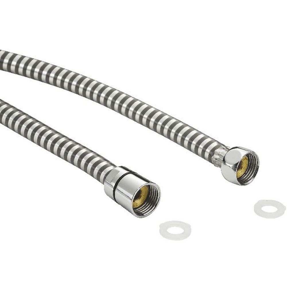 Furtun de dus GOODHOME 100666364, 1.5 m, gri-argintiu