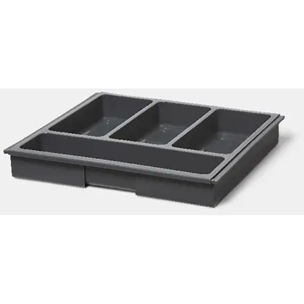 Suport tacamuri extensibil GOODHOME Nitaki 100666895, 35x33cm, gri