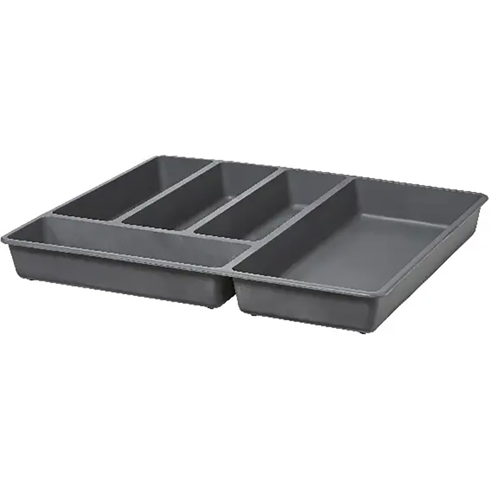 Suport tacamuri extensibil GOODHOME Nitaki 100666895, 35x33cm, gri