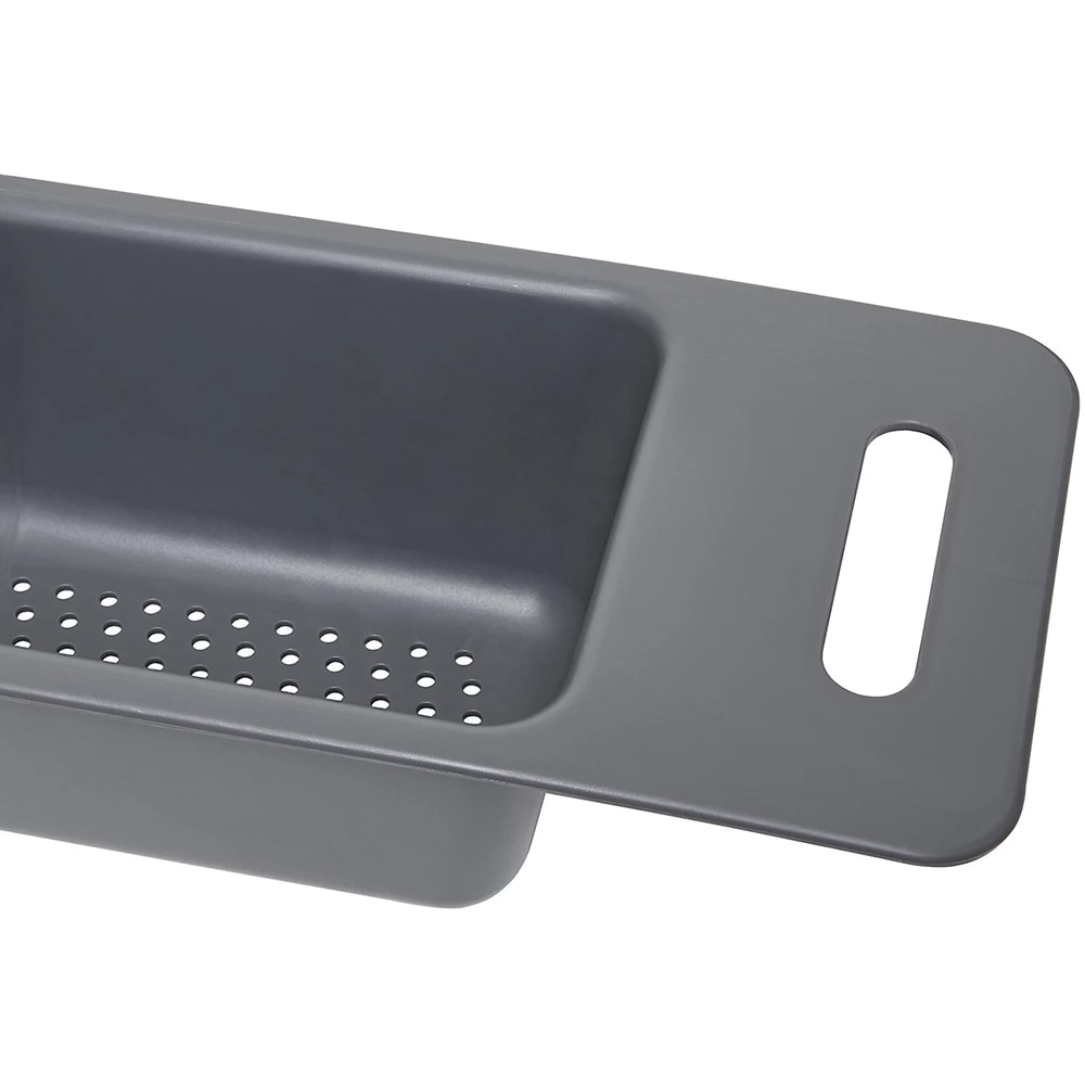 Strecuratoare chiuveta GOODHOME Datil, polipropilena, 54.5 x 16.5 cm, antracit