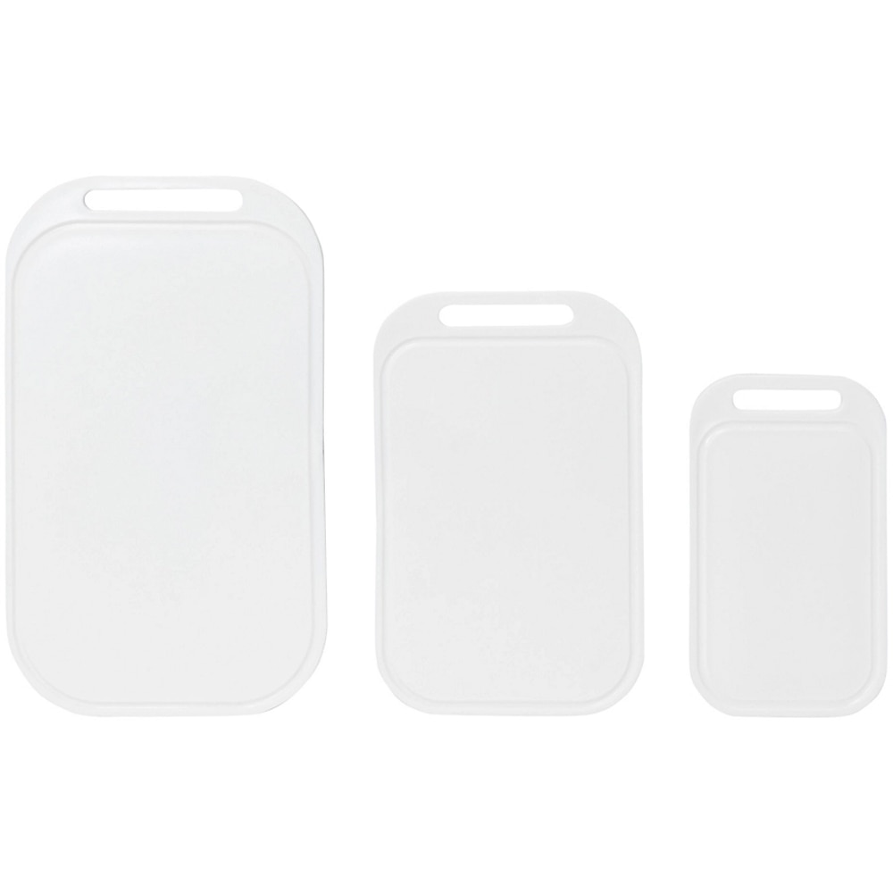 Set 3 tocatoare GOODHOME 100666902, plastic, alb