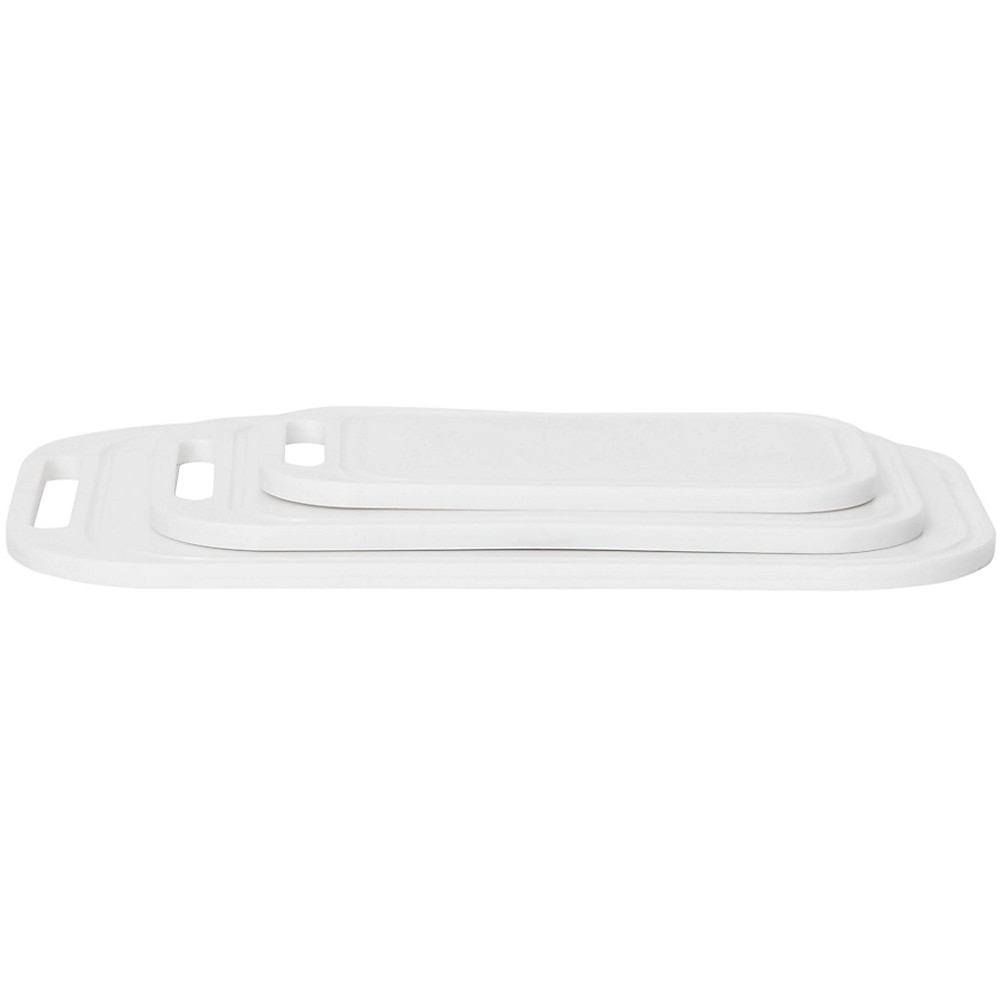 Set 3 tocatoare GOODHOME 100666902, plastic, alb