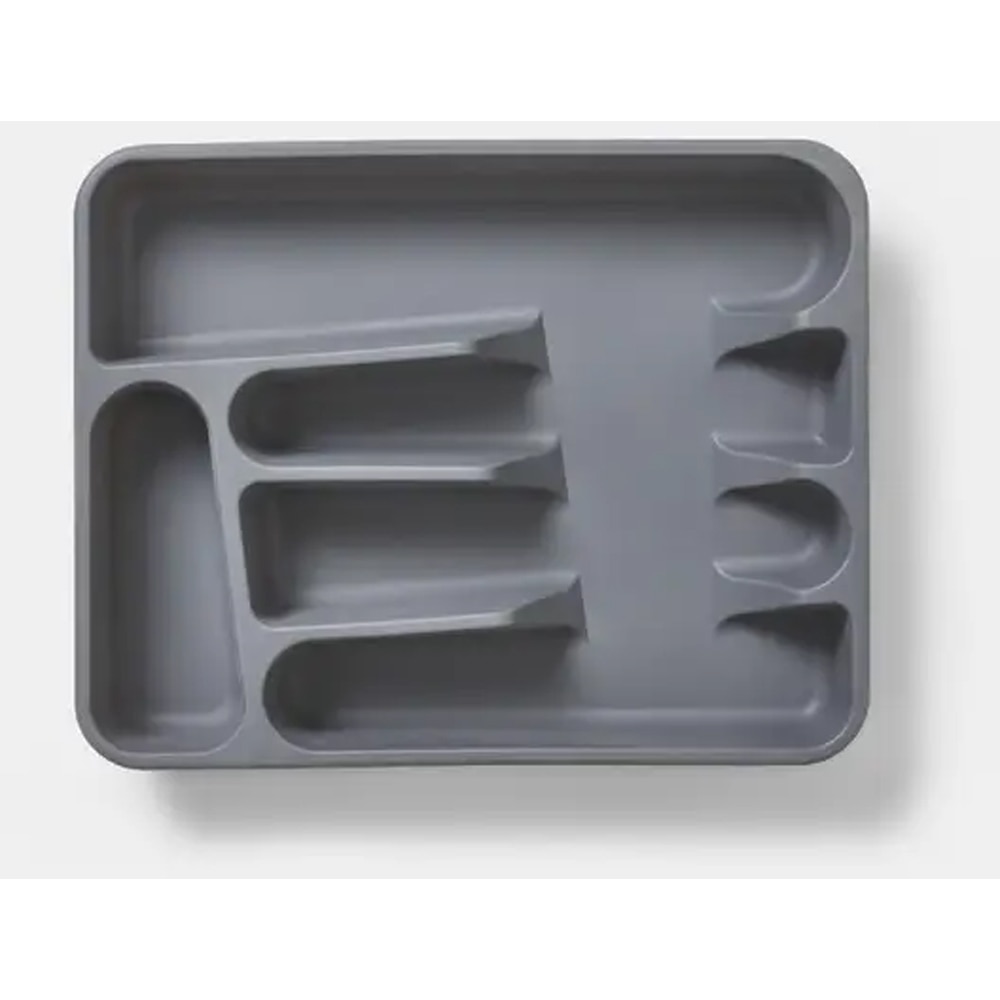 Tava tacamuri GOODHOME, 33 x 26cm, plastic, gri