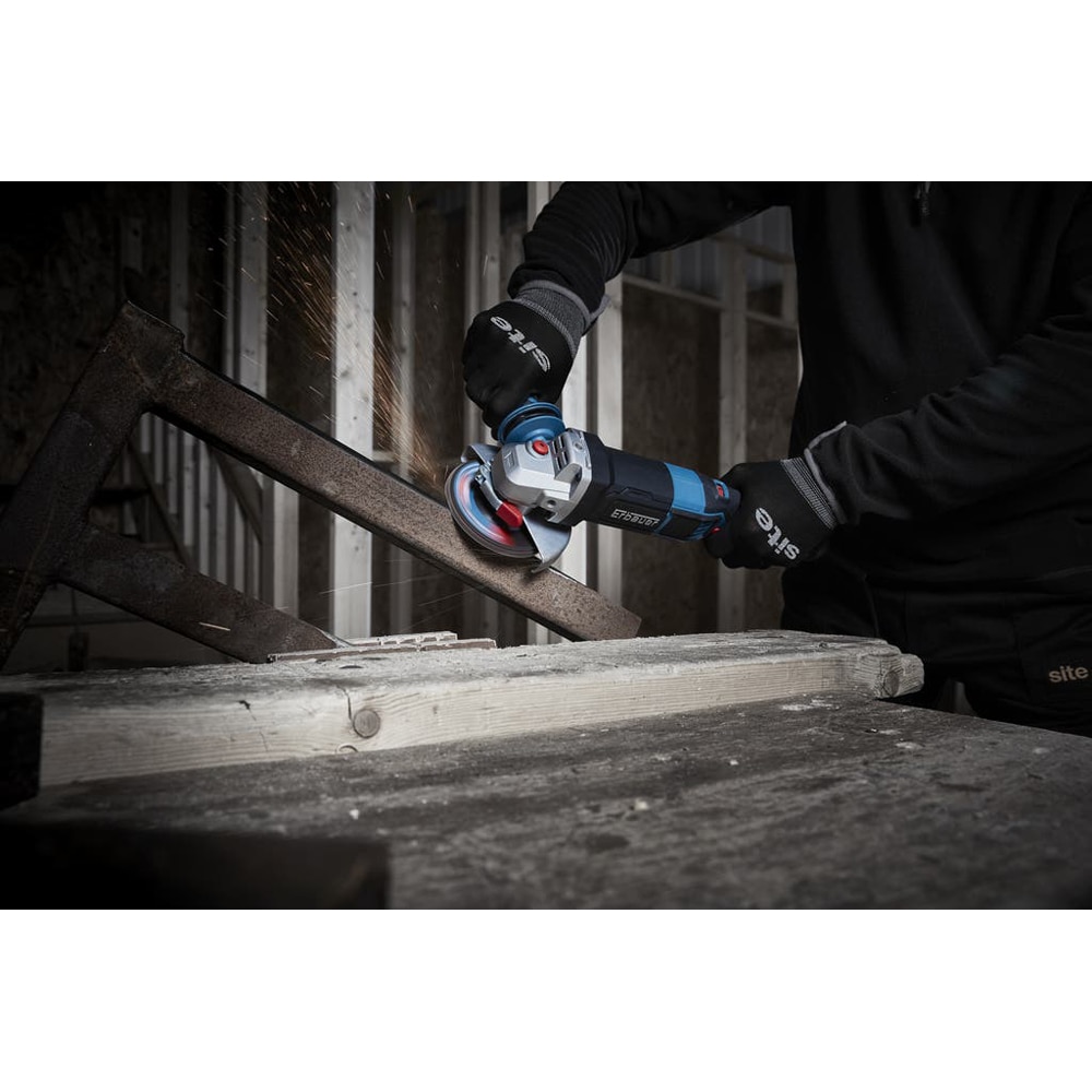 Polizor unghiular Erbauer EAG1010-125, 1010W, 125mm, 12000rpm